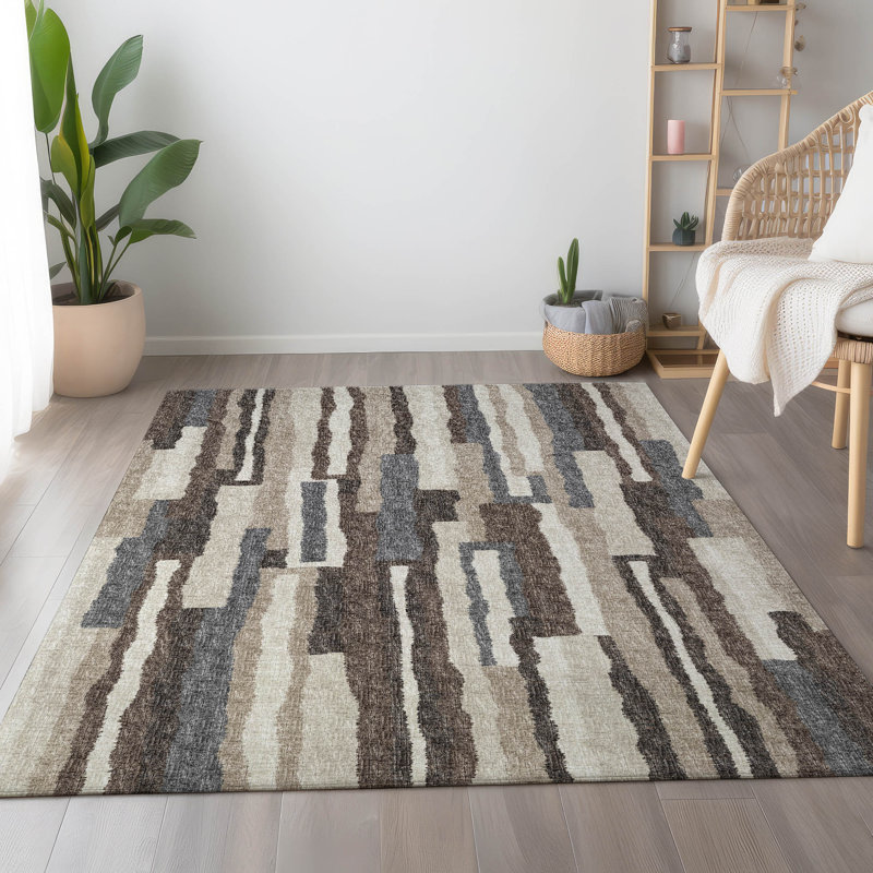 Tapis d'extérieur Hintzen, Rectangle 10 pi x 14 pi