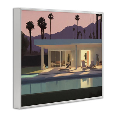 «Summer Pool Reflection», estampe numérique par Noah Bay