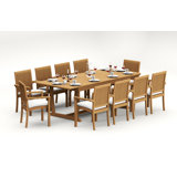 Lua Outdoor - Piece Teak Dining Set