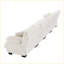 Canapé modulaire capitonné en chenille pour salon-142689250-142689262