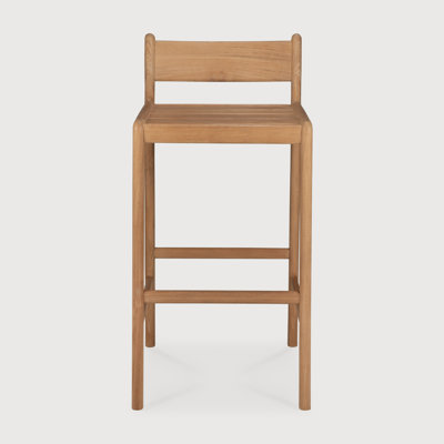 Jack outdoor bar stool - teak