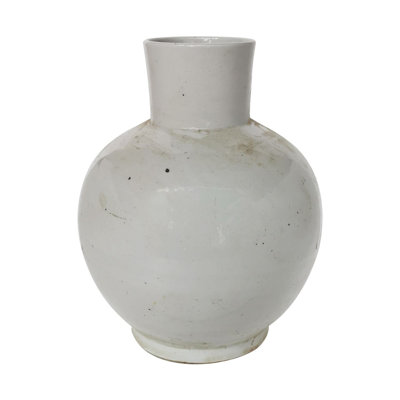 Vase de table en porcelaine blanche d’intérieur/extérieur Busan