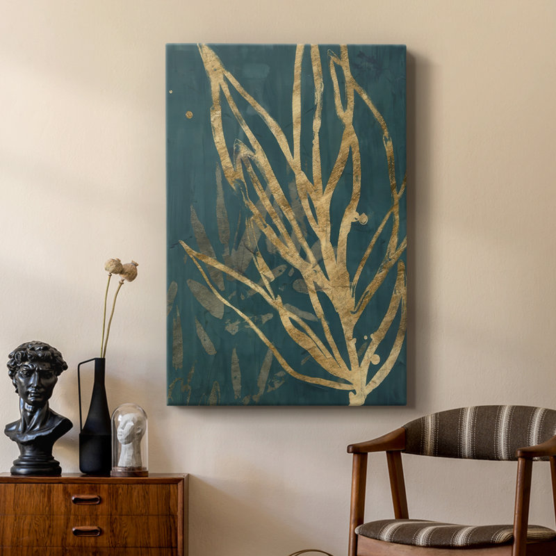 Bruni bruni feuilles II - galerie Cavas sur mesure, H 60 po x l 40 po