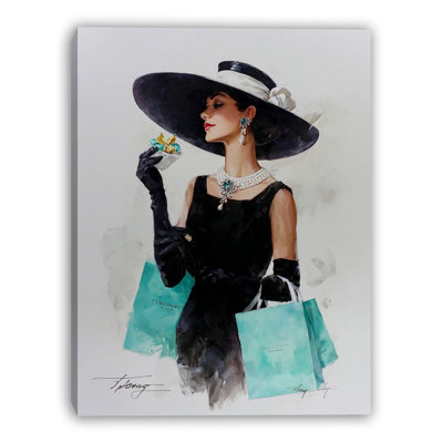 «Evening Grace», art mural sur toile tendue