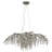 Montriel 12 - Light Steel Dimmable Tiered Chandelier-1357263441