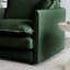Chenille 2 pour salon, garnie de 4 coussins, structure en bois stable, tissu, canapé confortable pour la maison, construction, matériau, assise confortable