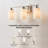 Vanity Light With Frosted White Glass-97789391-97789390