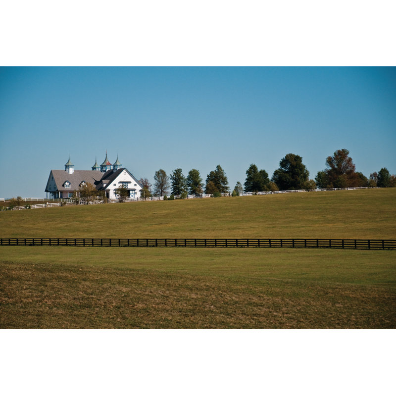 Stable At Keenland - Wrapped Canvas Print, 30cm H x 46cm W x 3.8cm D