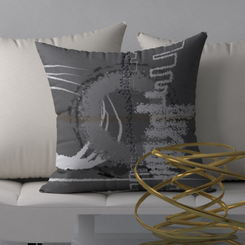 Housse de coussin carrée/insert, H 20 po x l 20 po