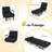 Daveah Single 25.5 " Upholstered Futon Chair-2100073155