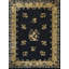 Tapis rectangulaire en laine noué à la main de style chinois antique des années 1920 en laine
