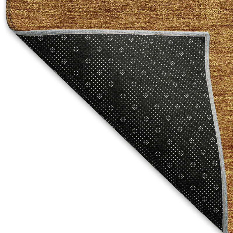 Premium Machine Washable Prisco Chocolate Rug, Rectangle 1'8" x 2'6"