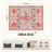  Kaldi Vintage Floral Washable Area Rug with Non-Slip Backing, Soft Botanical Farmhouse Rug for Living Room, Bedroom, Dining Room-156177194