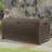 Dakota Fields Purnell 127cm W 375L Wicker Lockable Deck Box in Brown
