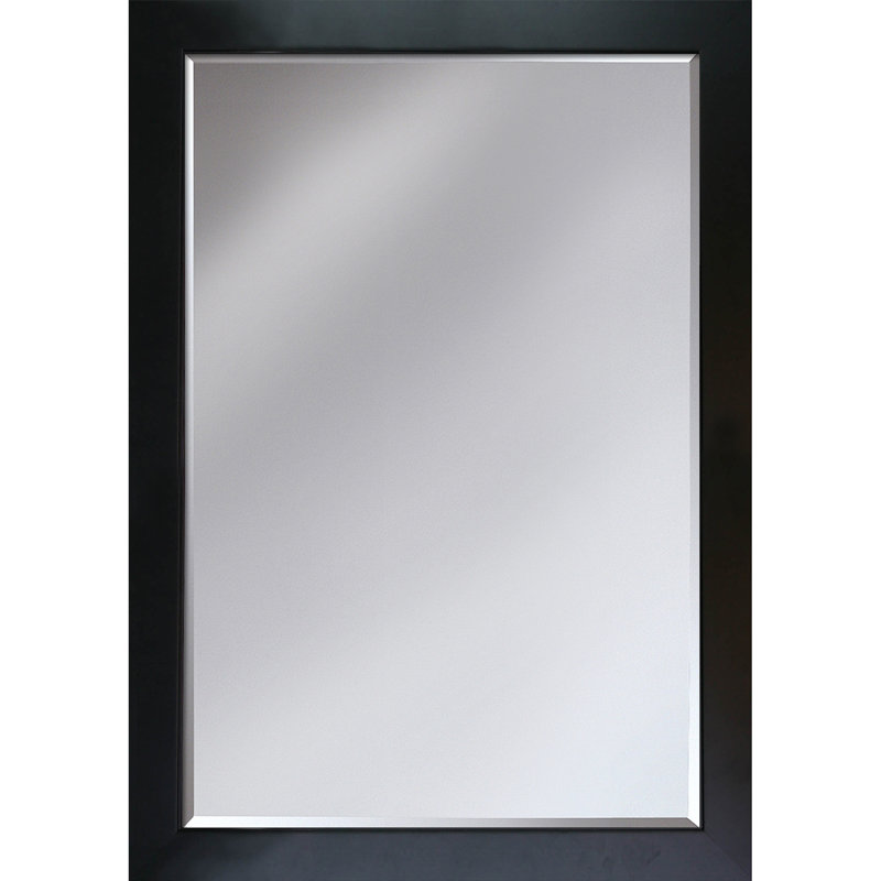 Wood Rectangle Wall Mirror