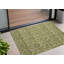 Tapis extérieur lavable antidérapant 3 pi x 5 pi vert