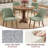 Wood Frame Upholstered Dining Chairs-685135417