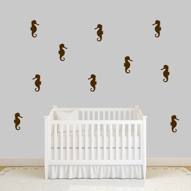 Animals Wall Decal, Chocolate