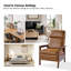 Fauteuil inclinable par pression en similicuir de 28,5 po Branstetter-94559859