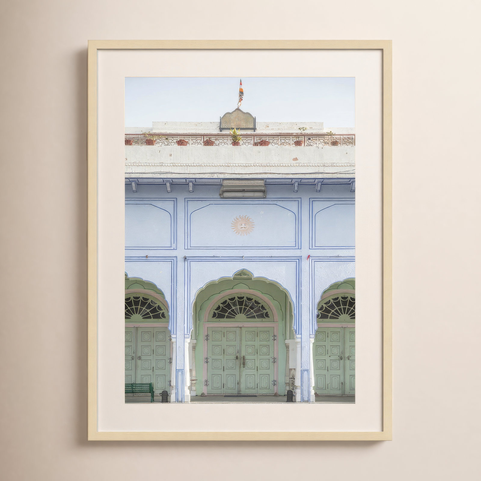 Sunshine Palace Print by Shot by Clint, Brown, 41" H x 31" W