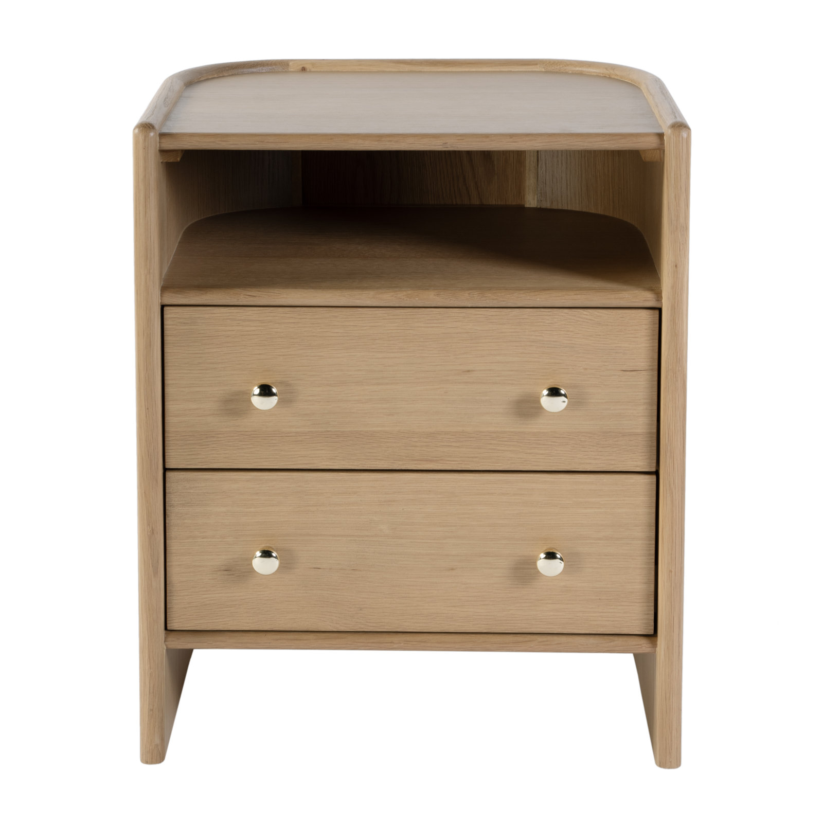 Mallory Acacia Nightstand