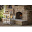 Cucina Elegante Kitchen Cart with Wood Top-19003836