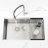 Stainless Steel 33x19 Kitchen Sink Undermount With Cutting Board. 304 Steel, Construction. Scratch- Finish. Spacious Single Bowl. Sound Insulation Layer. Rounded Corners Robust And Long-lasting.