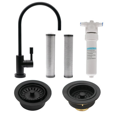 Robinet de cuisine avec distributeur de savon Westbrass