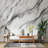 Stormy Abstract Marble Flow-1148312397