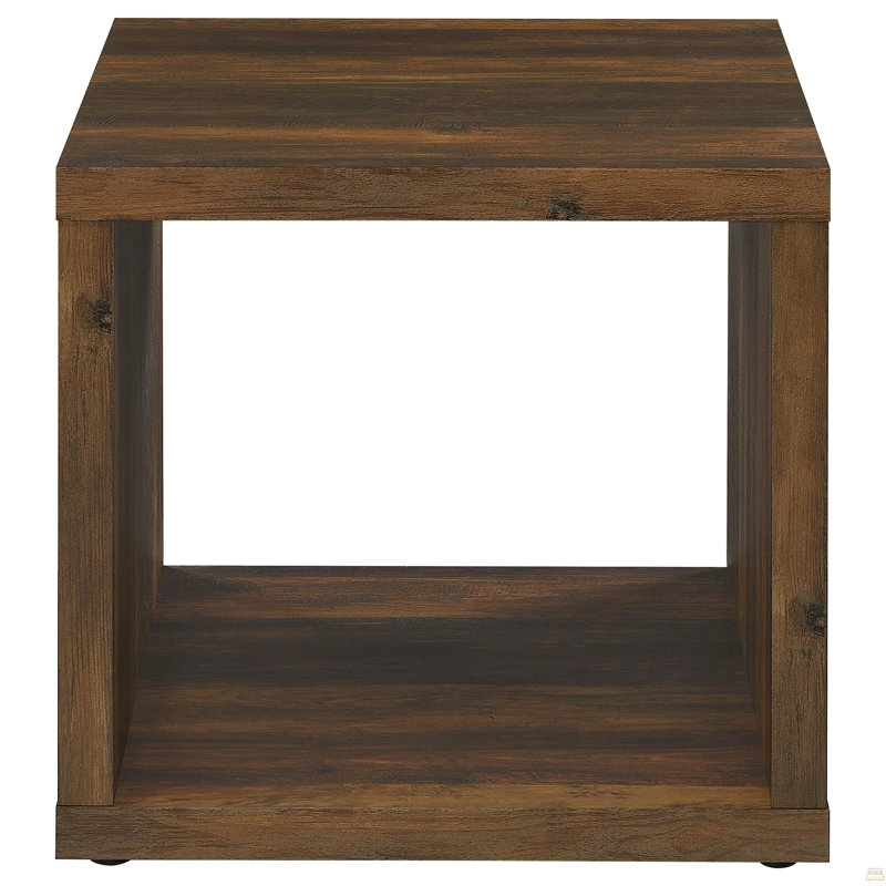 Table de bout d'appoint Flint, Brun