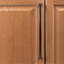 Poignée à tirer de la collection Bridges - Poignée d'armoire centrale à centrale en bronze huilé de 12 po - Quincaillerie transitionnelle et décorative pour tiroirs et armoires-90996336-116368058