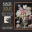 Reproduction encadrée FLORAL Series DCCVVII - bois massif-650106258-650106256