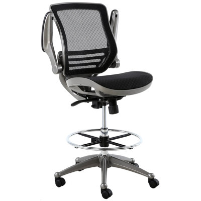 Clementina Heavy Duty Mid-Back Mesh Drafting Chair
