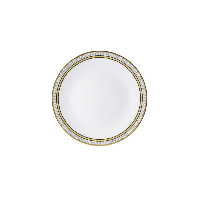 Handmade Bone China Dinner Plate, Onyx