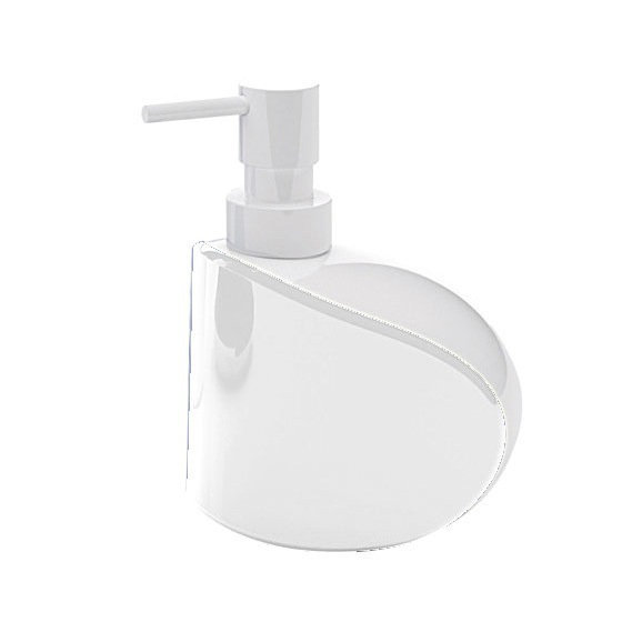 Distributeur de savon Waurika, Blanc
