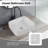 Bothwa Home Square Counter Top  Wash Basin (White Finish) CUPC Certified