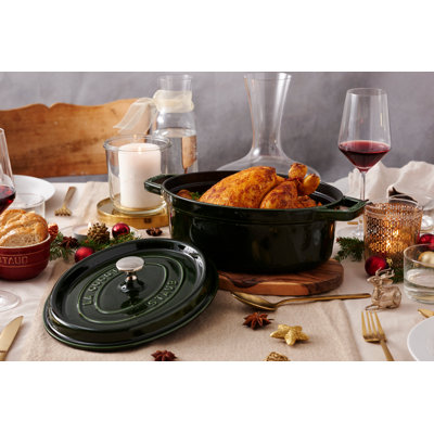 STAUB Oval Cast Iron Cocotte