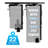 Mount-It! Anti-Theft CPU Holder Desk Mount, Adjustable Under Desk Computer Mount with Sliding Track