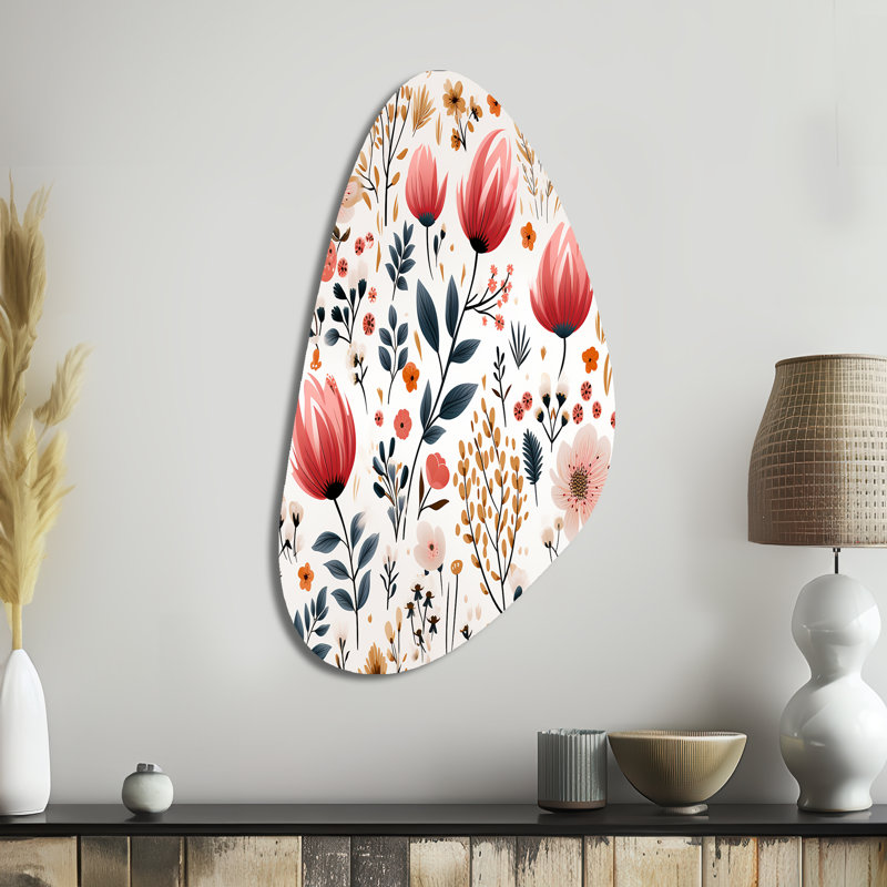 Osée - Décoration murale en métal à forme unique, sculpture murale asymétrique en métal, H 39 po x l 21 po