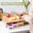 Versatile Bamboo Cutting Board With 4 Containers And Graters - Large Chopping Board With Juice Grooves, Easy-Grip Handles