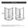 OVE Decors Breeze Premium 33 in. Round Shower Kit w/ Clear, Base