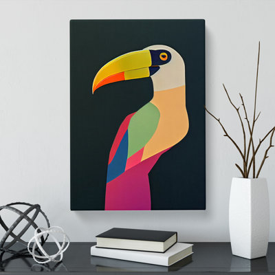 Toucan Abstract Vol.5 - Wrapped Canvas