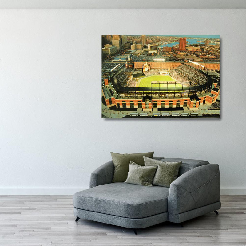 Baltimore Camden Yards (Night), 28" H x 40" W