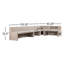 Senna Outdoor L-Shape Dining Banquette-1855071245