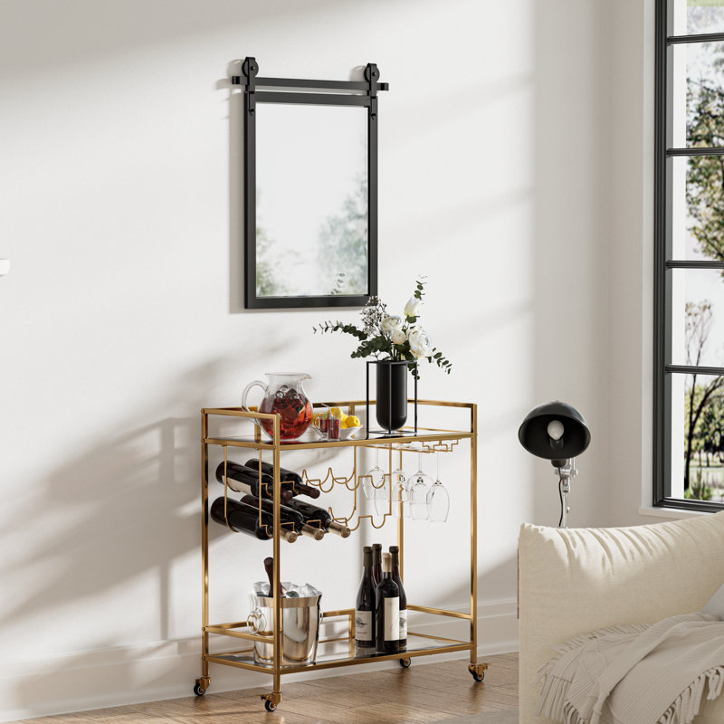 Addiley Metal Rectangle Mirror, 30" x 22"