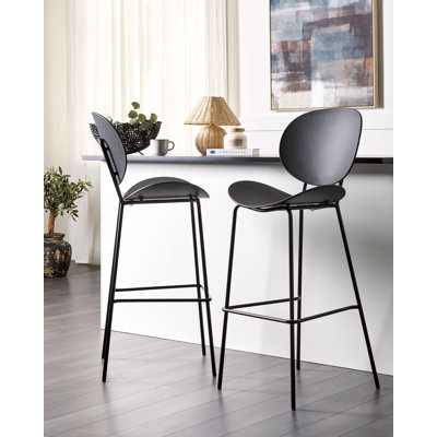 Shonto Bar Stool with Iron Frame