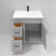 Ensemble de meuble-lavabo 36 po avec lavabo en résine et plateau de meuble-lavabo 36 po-98901608