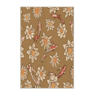 Tapis 100% à motifs lavables à la machine 2989