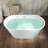 54'' x 29.5'' Freestanding Soaking Acrylic Bathtub-74466586