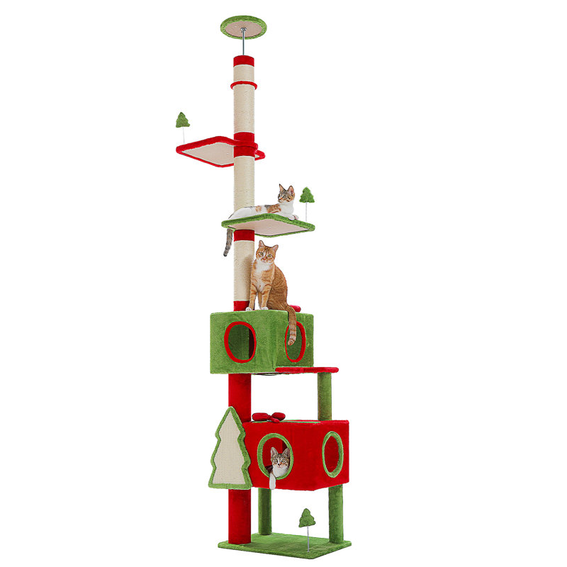 Arbre à chat Christmas